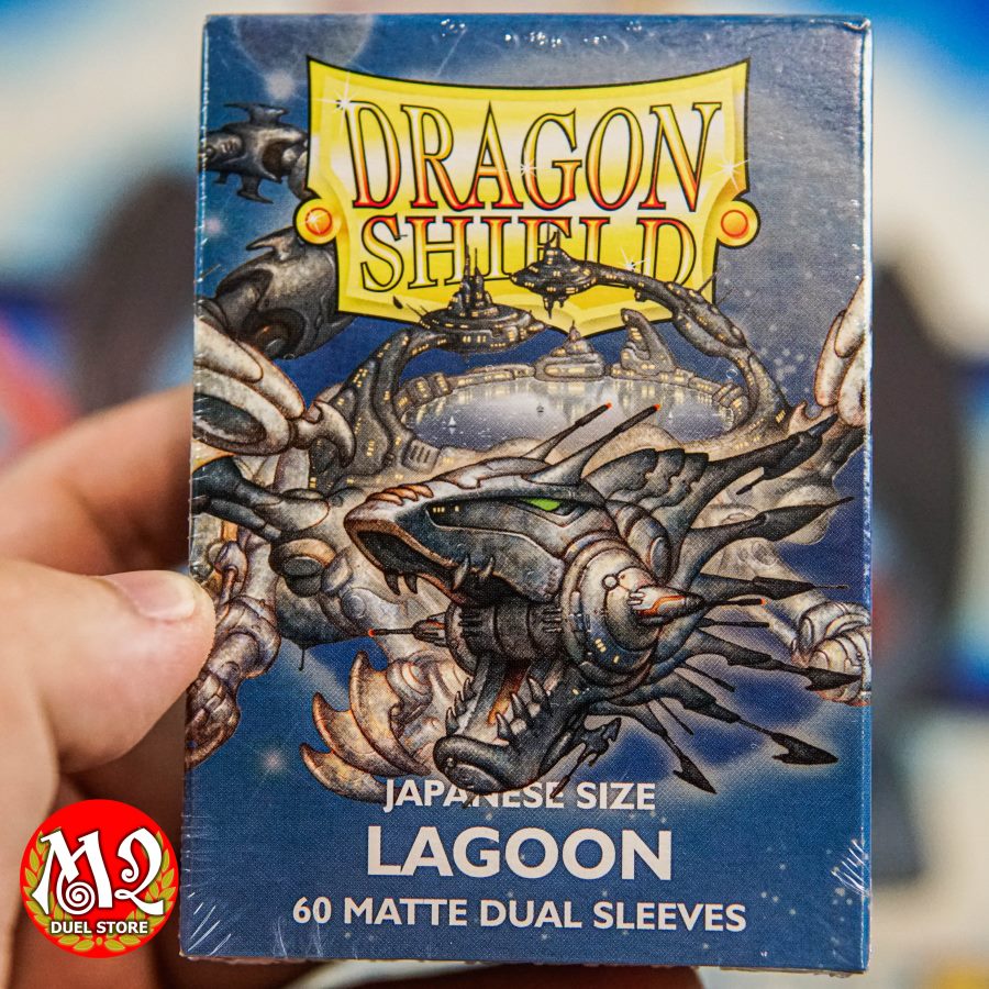 Bọc bài Yugioh Dragon Shield - Japanese size Dual Sleeves - Matte Lagoon - 60 cái - Nhập khẩu từ USA
