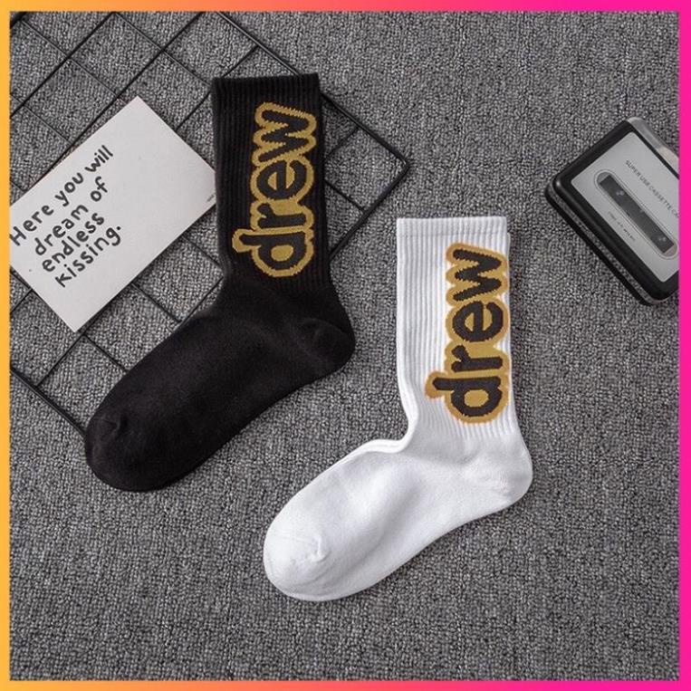 Tất/vớ DREW HOUSE nam nữ chính hãng danh cho thể thao, ĐÁ BÓNG, THỜI TRANG, nhiều mẫu đẹp cổ cao, cao cấp
