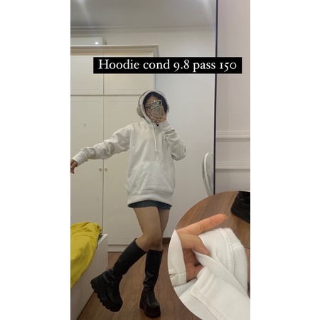 Áo highcut, hoodie trơn 2hand