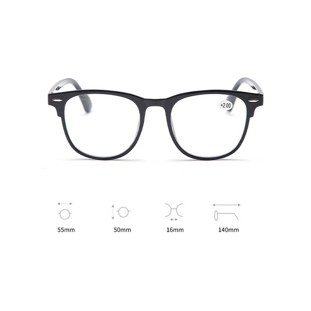 Kính Đọc Sách Gọng Vuông Bằng Nhựa Resin Màu Đỏ / Nâu Thời Trang + 1.0 ~ + 4.0