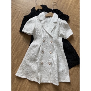 Đầm hoa gấm xoè 18again (Hàng sẵn / ảnh thật)