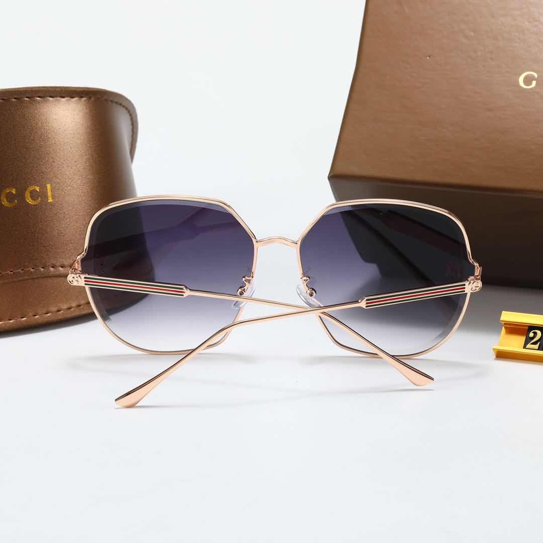 Gucci Kính râm 2021 kính chống tia UV phân cực mới của nam và nữ