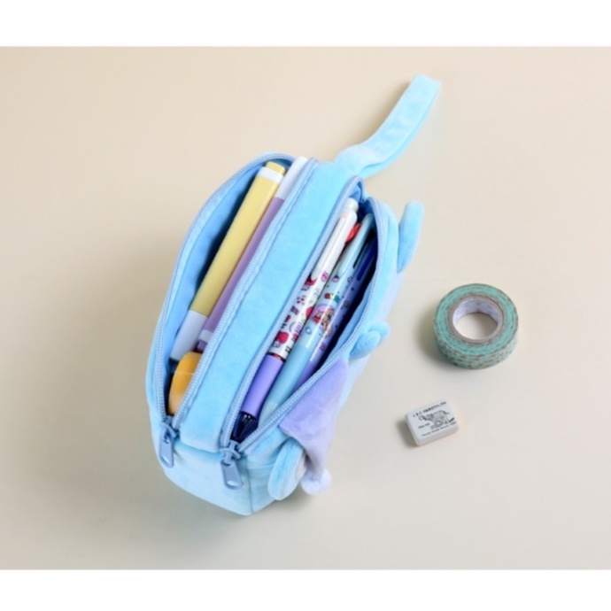 MONOPOLY X LINE FRIENDS BT21 BABY DOLL PEN POUCH  HỘP BÚT HÌNH BT21 BẢN PARTY