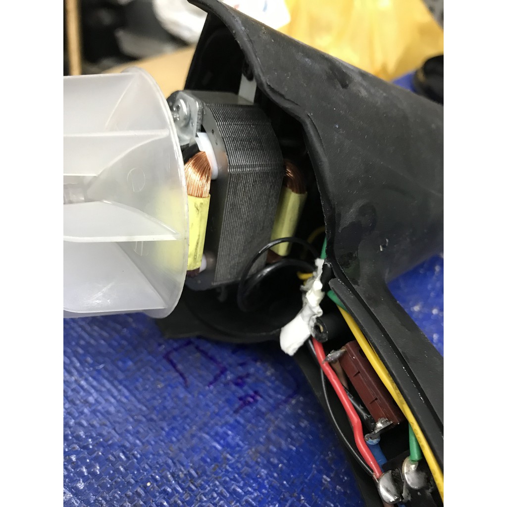 Motor quạt thổi máy sấy tóc