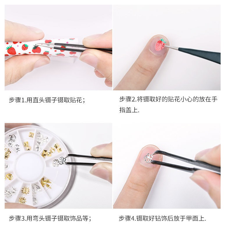 Nhíp gắp đá, tháo sticker