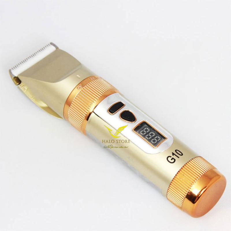 Tông Đơ Hớt Tóc Chuyên Nghiệp G10 TẶNG KÈM Pin SƠ CUA + Lược Cắt Tóc
