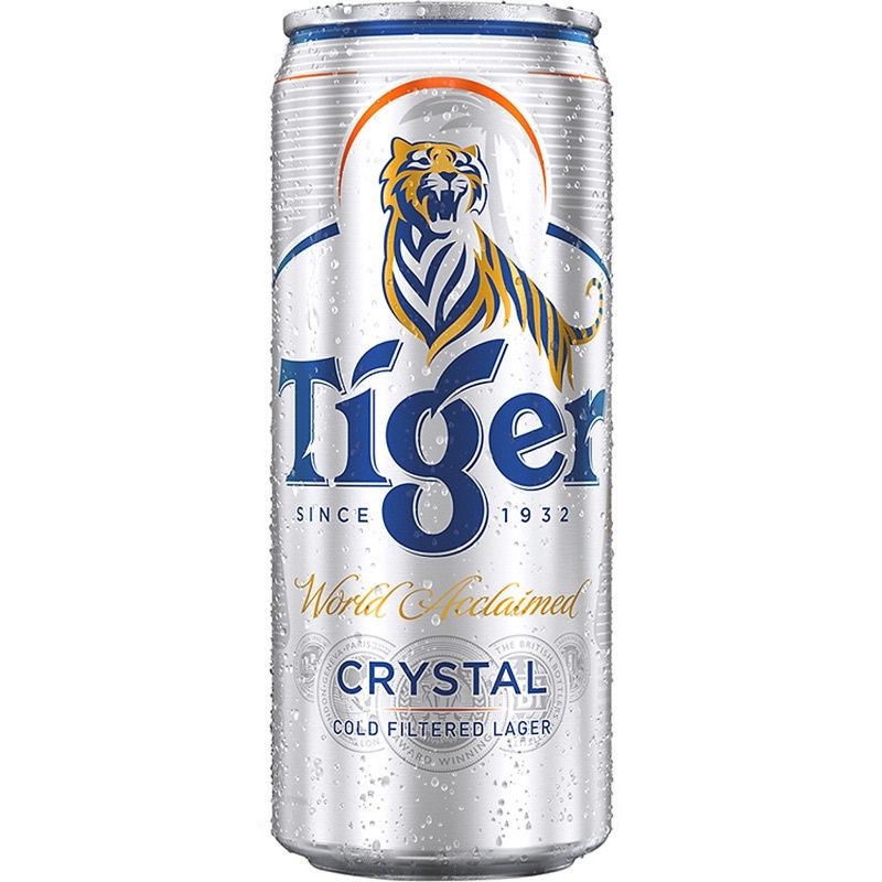 Bia Tiger Crystal Lon 330ml