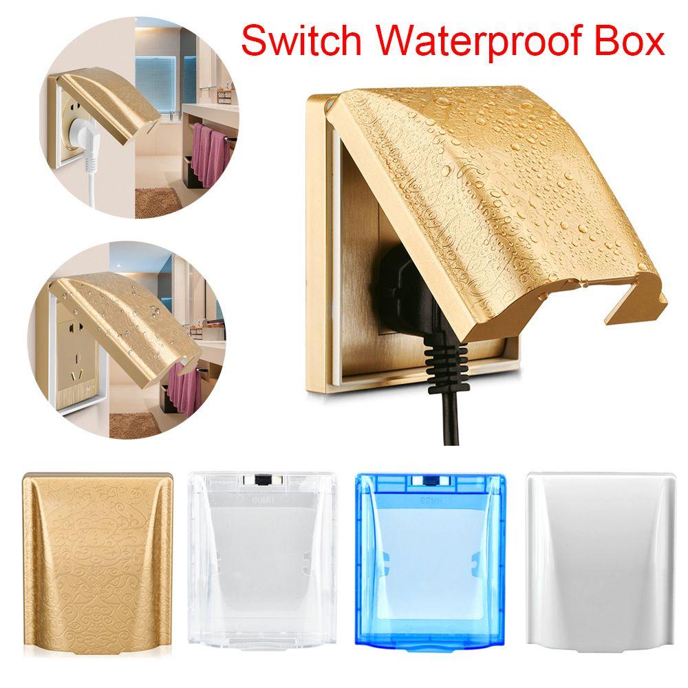 Hộp Bảo Vệ Ổ Cắm Chống Thấm Nước Có 86 Kiểu Công Tắc Cho Nhà Tắm