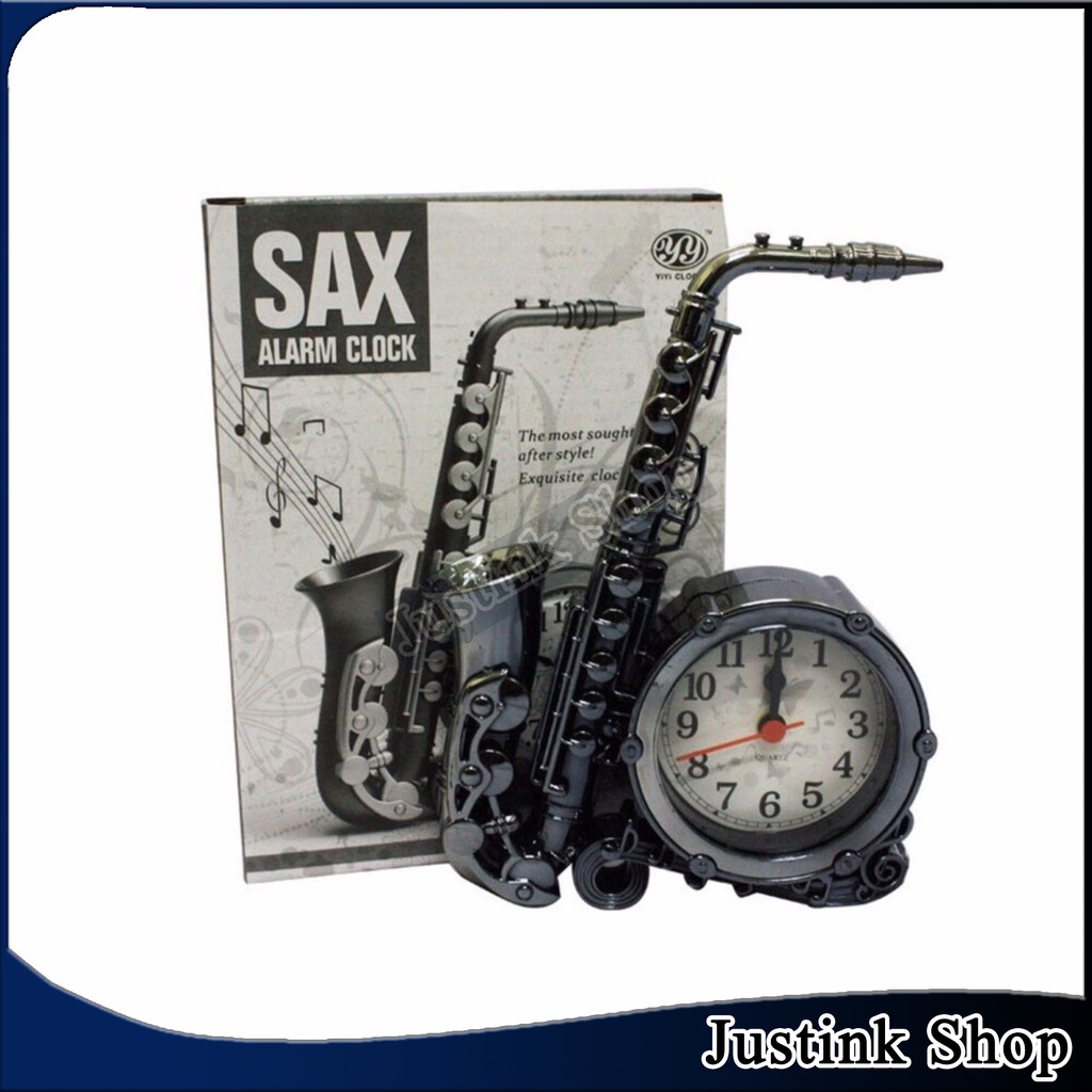 Đồng hồ cổ điển SAX ALARM CLOCK - JDHS-3568-DHCD