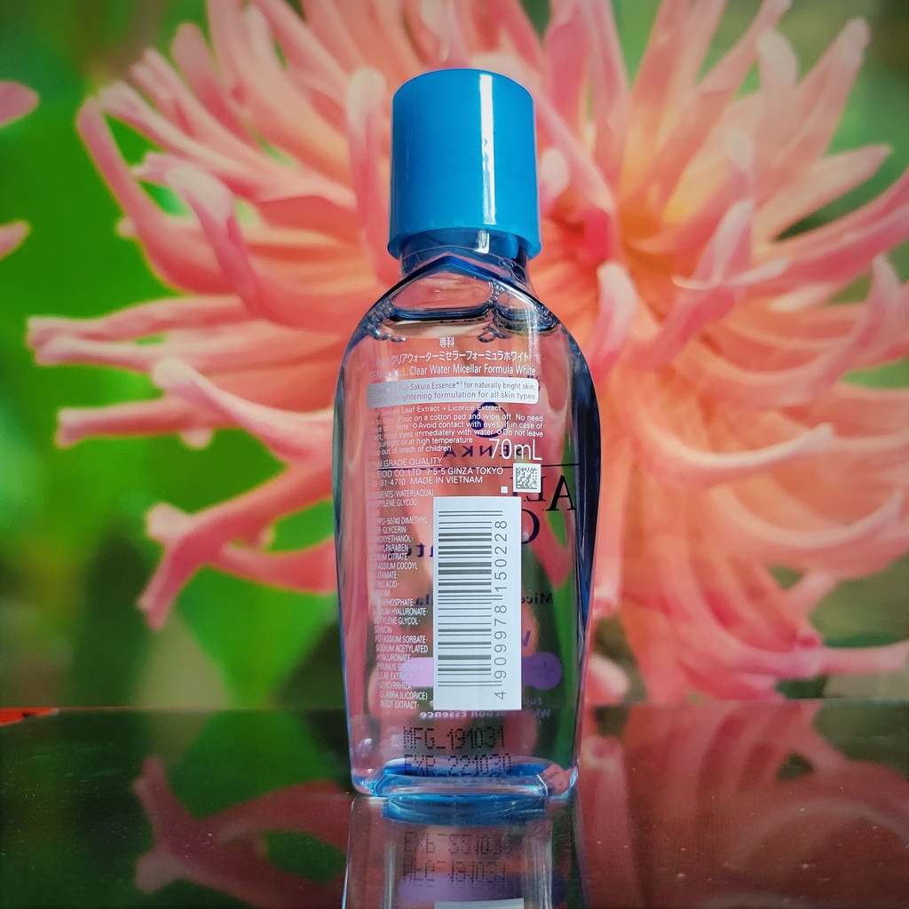 Nước/Sữa tẩy trang Senka All Clear Water 70ml