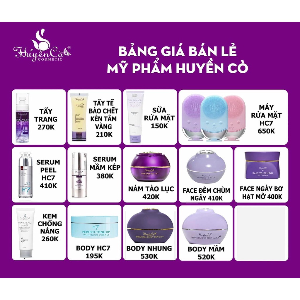 MÁY RỬA MẶT HC7 THẾ HỆ MỚI HUYỀN CÒ