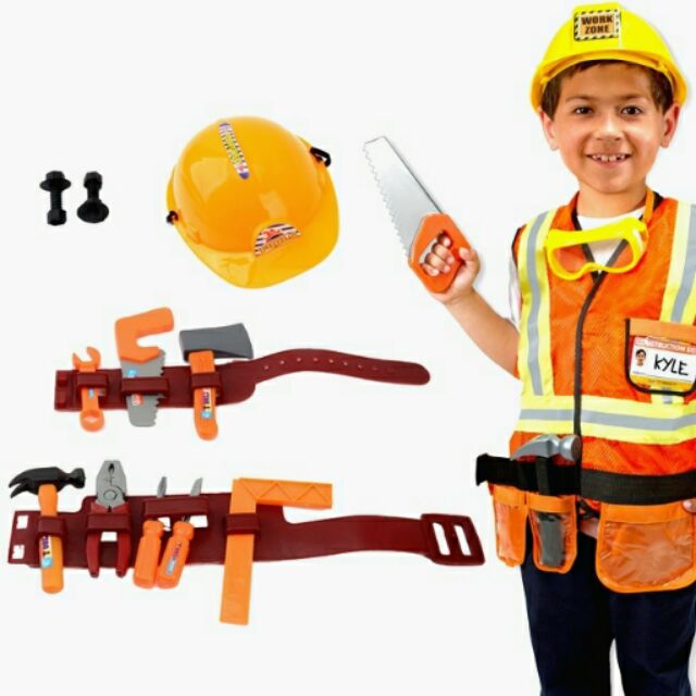 Bộ đồ chơi thợ điện công trình cho bé iu