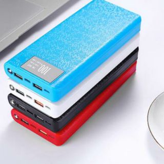 Box sạc nhanh QC 3.0 8 cell 18650 đỏ