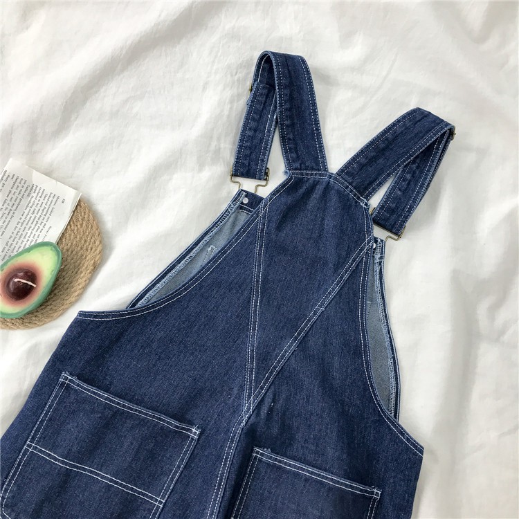 Yếm Bò Màu Đậm Oversize Nam Nữ | BigBuy360 - bigbuy360.vn