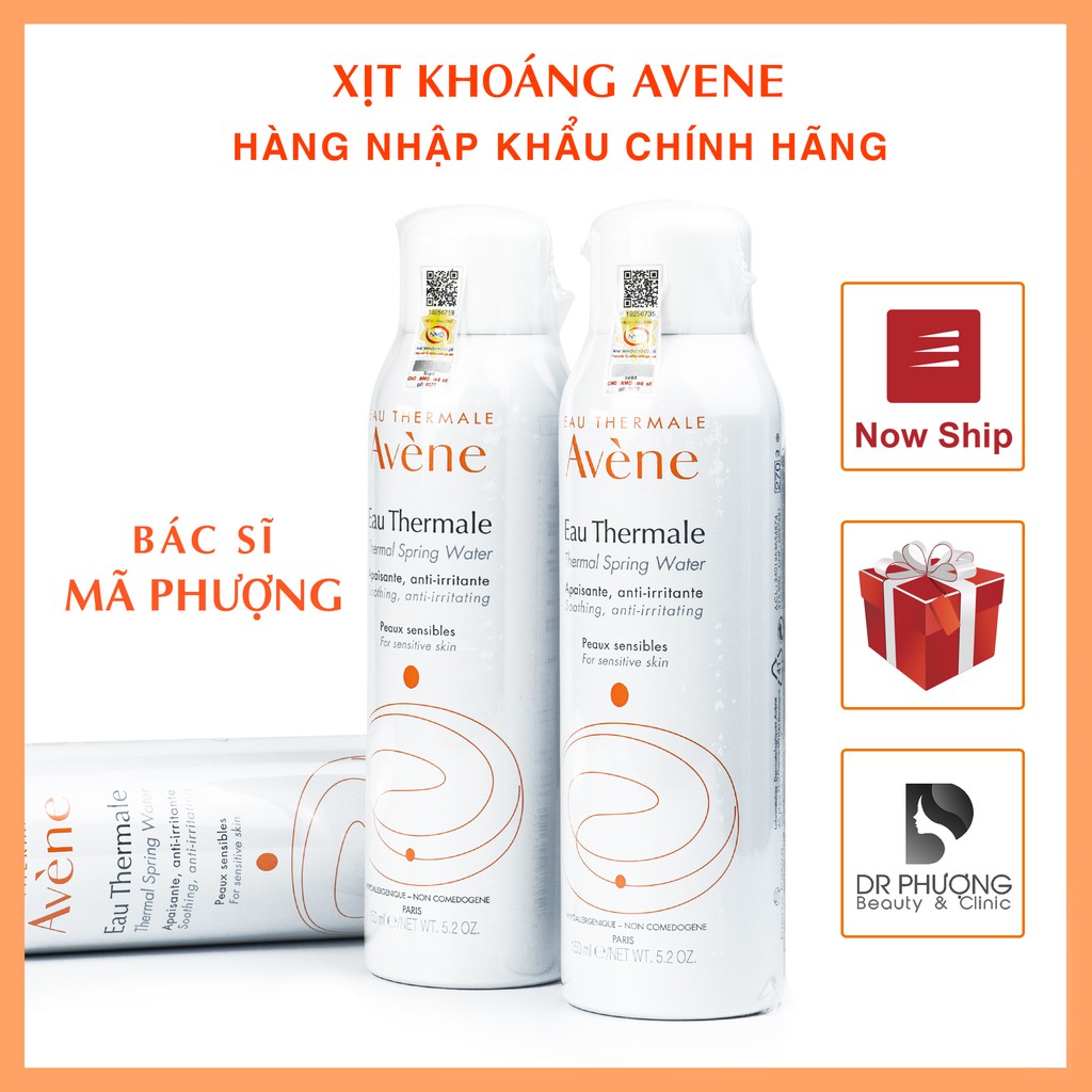 [CHÍNH HÃNG] Xịt Khoáng Avene Eau Thermale Spring Water