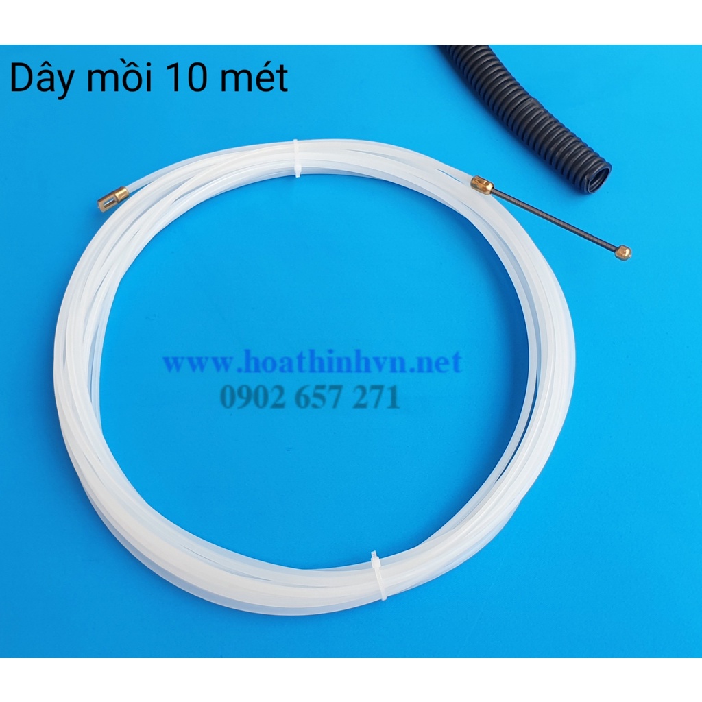 Dây mồi 10 Mét dùng để luồn dây điện vào trong ống.