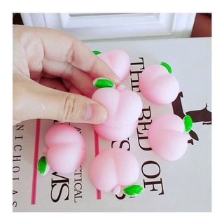 Quả đào sinicon dán điện thoại dễ thương