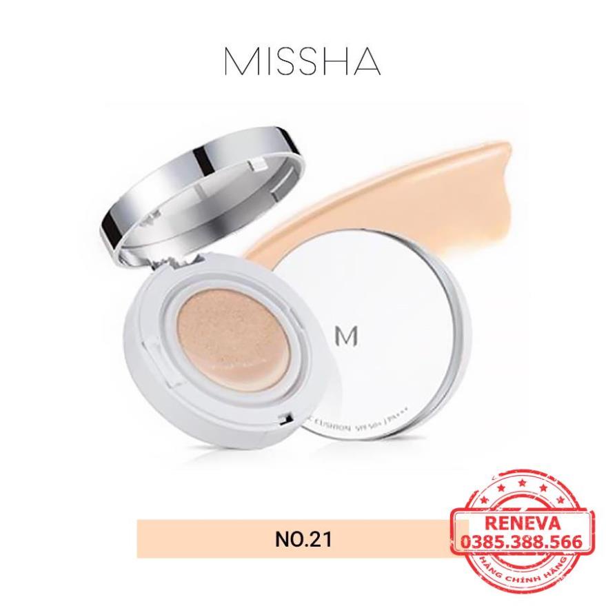 Phấn Nước Missha NEW EDITION Che Phủ Hoàn Hảo M Magic Cushion SPF 50+ PA+++ 15g PNMS01 RENEVA