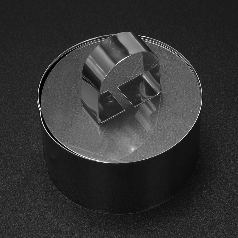 Bộ 12 Khuôn Tròn Làm Bánh Mousse Tiện Dụng