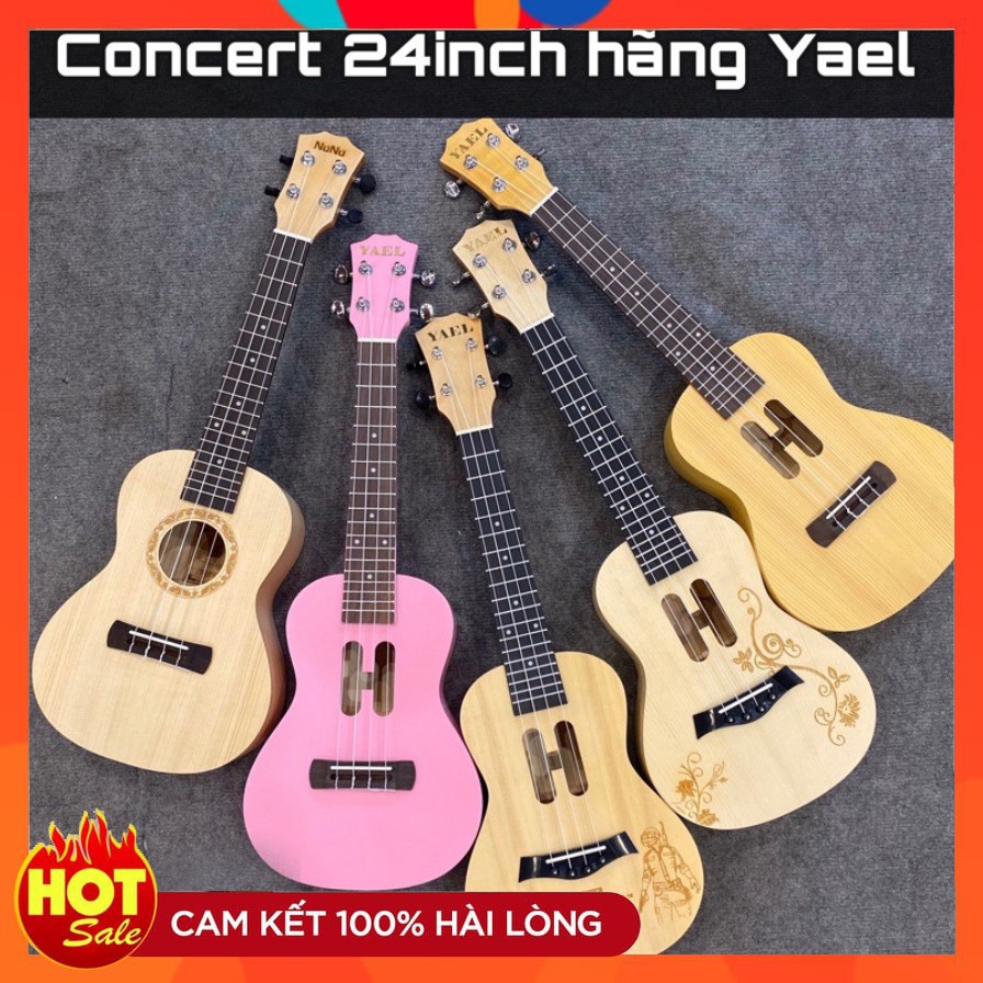 Ukulele Concert Yael - tặng đủ phụ kiện