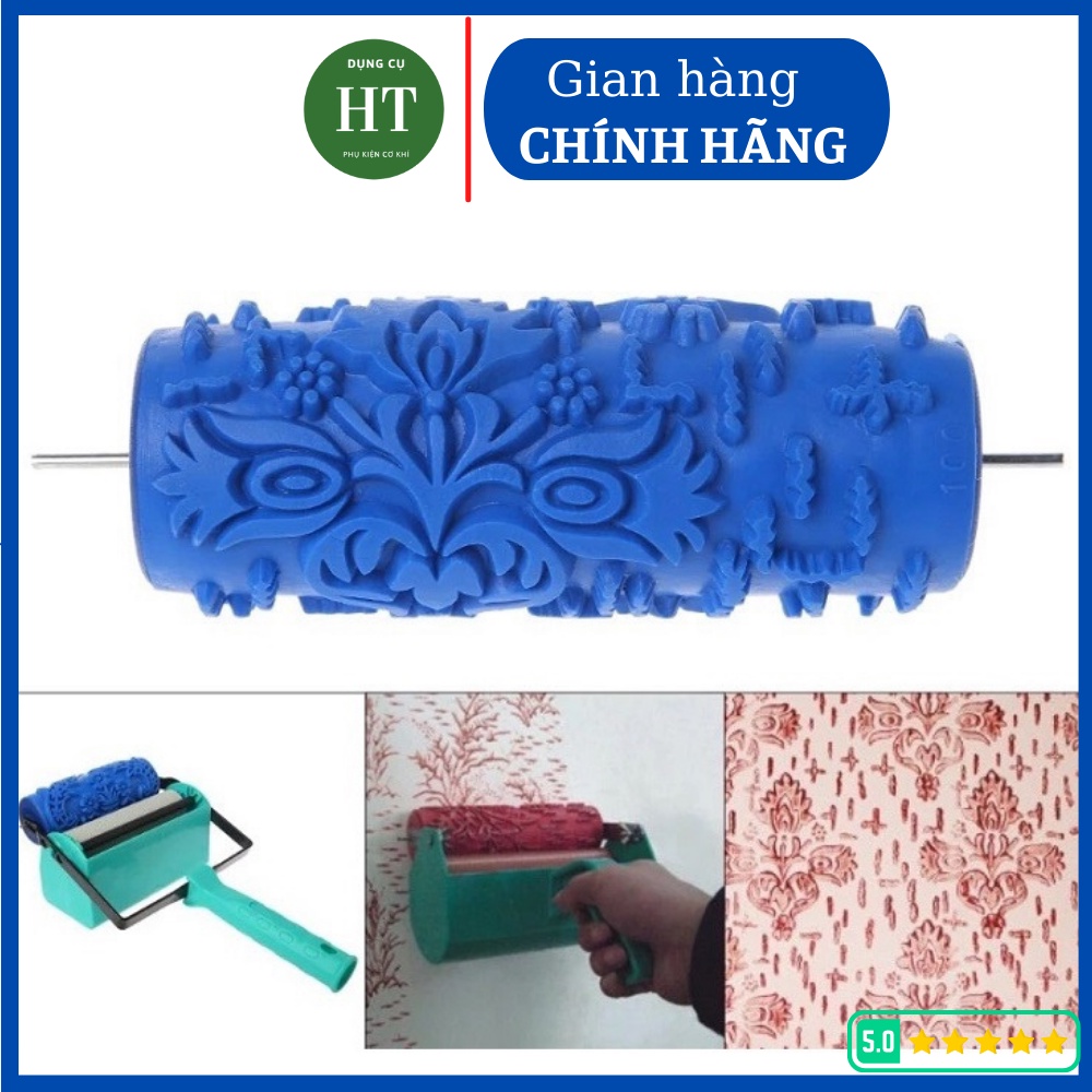 Con lăn sơn hoa văn họa tiết thay thế giấy dán tường thông minh