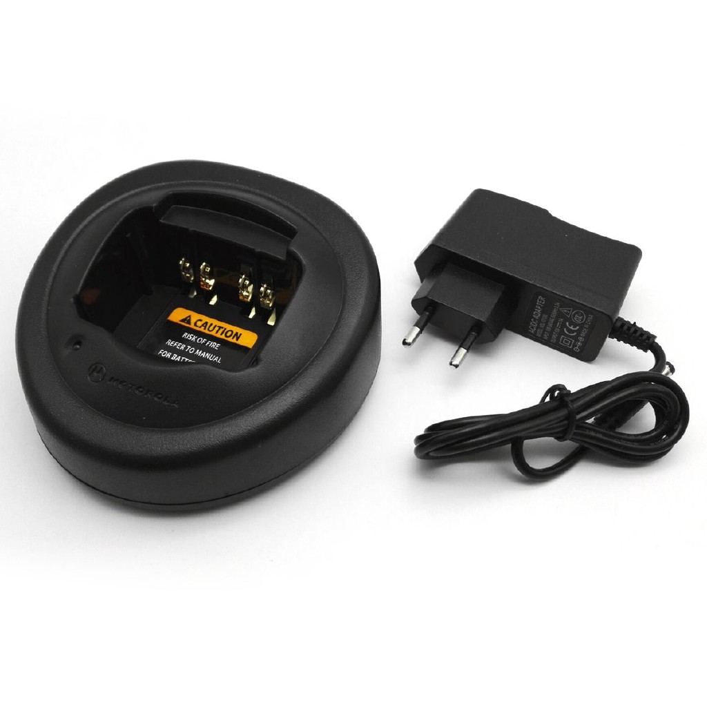 CHÍNH HÃNG Bộ Sạc Adaprter kèm dock ĐỐC CỐC pin , tai nghe Cho Bộ Đàm Motorola Radio Gp328 Gp338 / Plus GP2000