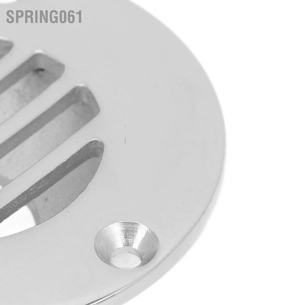 [Hàng Sẵn]  Hệ thống thoát nước sàn thuyền 316 Thép không gỉ bạc Xử lý đánh bóng chống ăn mòn Phụ kiện tàu biển 【Spring061】