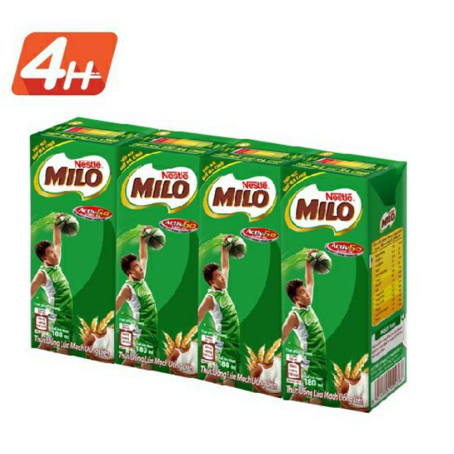 [shoppe ] Sữa Milo lốc 4h [115ml ]