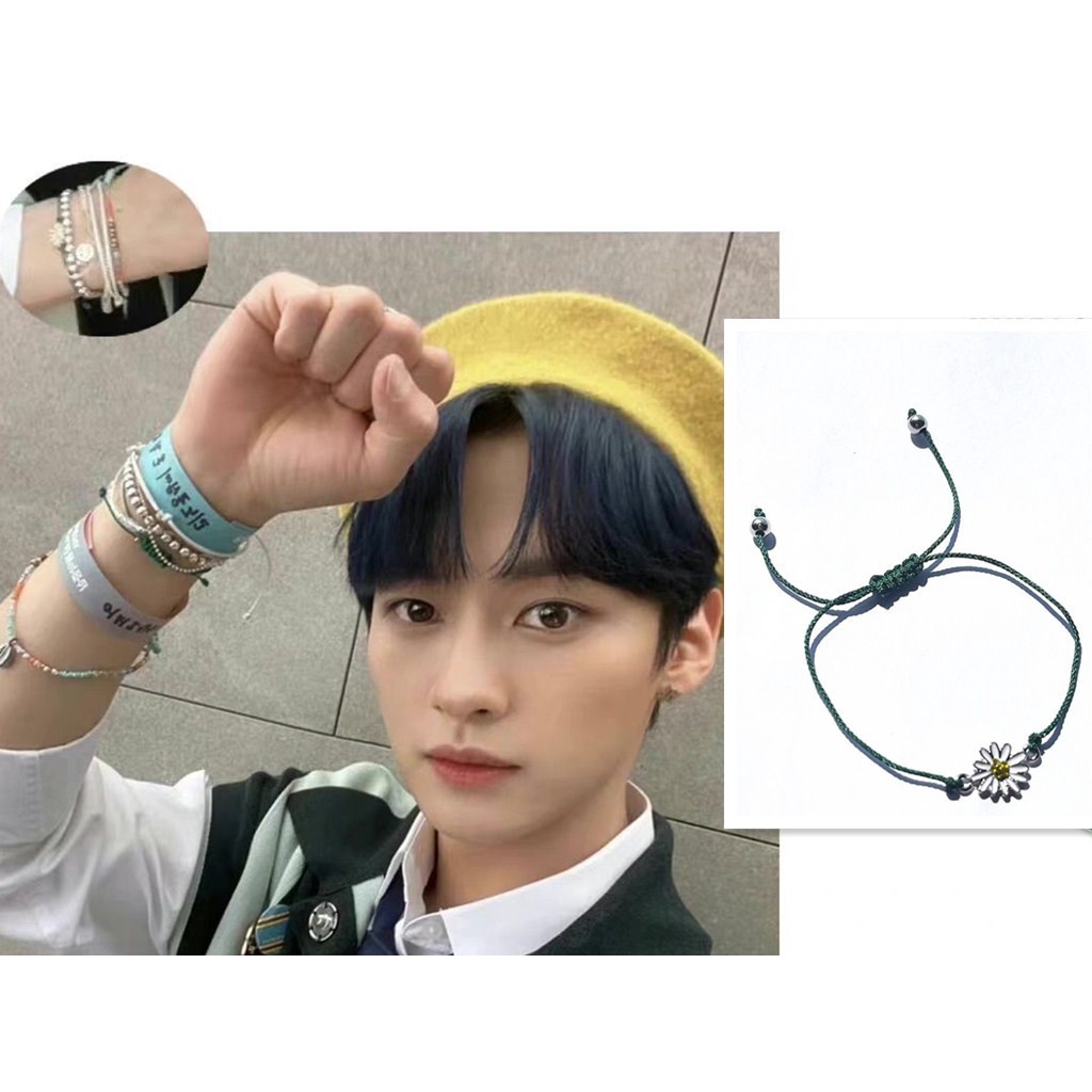 Vòng Tay Hoa Cúc Cho Nam Kpop Lee Know SUGA