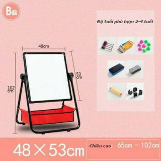 Bảng tập vẽ 2 mặt cho bé từ 2 đến 10 tuổi