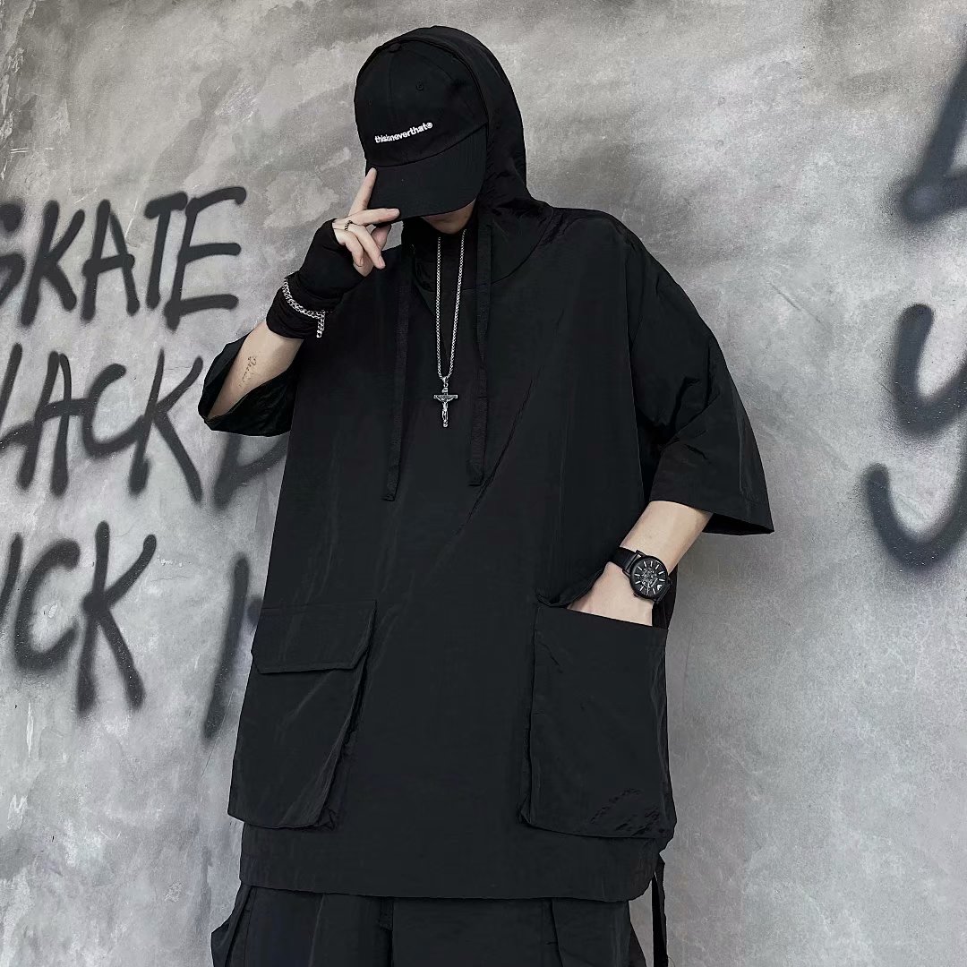 Set Quần Short Và Áo Hoodie Phong Cách Hàn Quốc Cho Nam | BigBuy360 - bigbuy360.vn