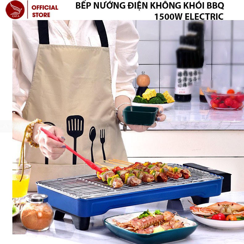 Bếp Nướng Điện Không Khói BBQ2005 1500W ELECTRIC- Hàng loại 1, thích hợp cho gia đình, tiết kiệm điện năng !