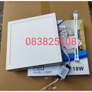 Đèn LED Ốp Trần 18w Tròn/Vuông Siêu Sáng - Tiết Kiệm Điện Năng Đèn LED Ốp Nổi