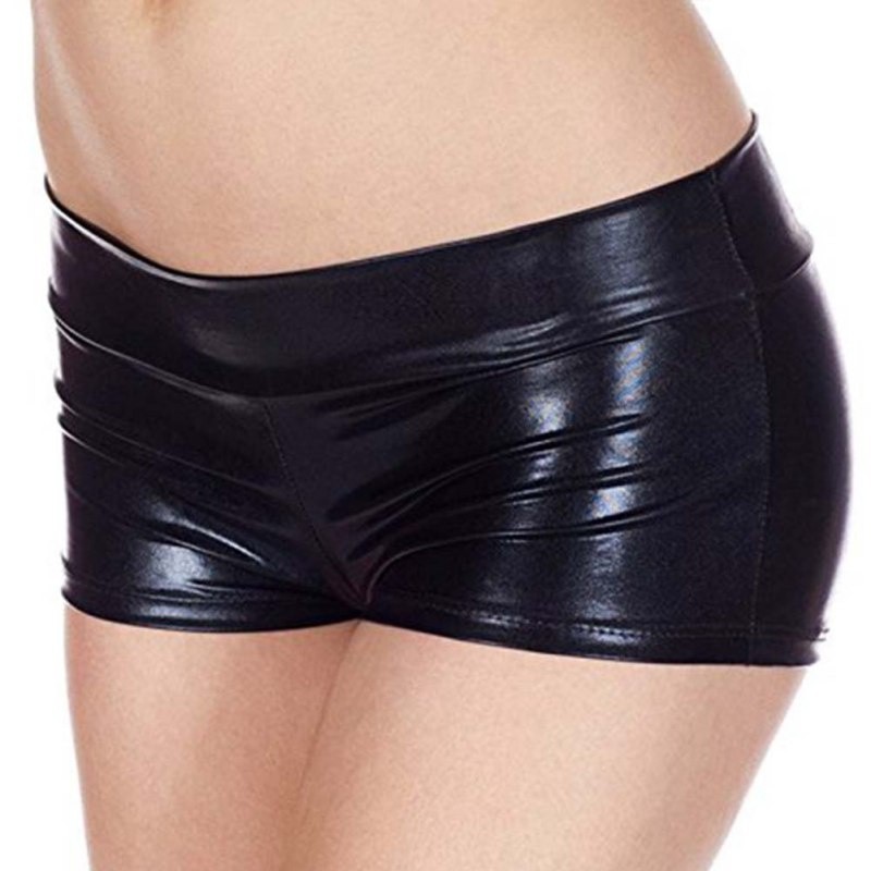 Quần Boxer Chất Liệu Da Pu Quyến Rũ