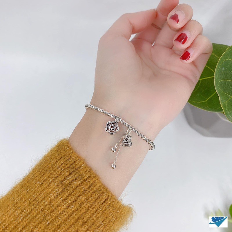 Lắc tay bi bạc charm bạc thái❤️FREESHIP ❤️hàng bao đẹp