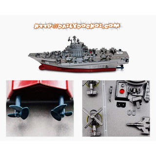 Tàu sân bay aircraft carrier mini đẹp từng chi tiết