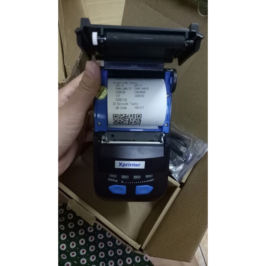 Máy in nhiệt, in bill, in hóa đơn bluetooth khổ 58mm Xprinter P300/P310