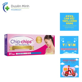 QUE THỬ THAI CHIP CHIPS CHO KẾT QUẢ NHANH VÀ CHÍNH XÁC 4-6 NGÀY
