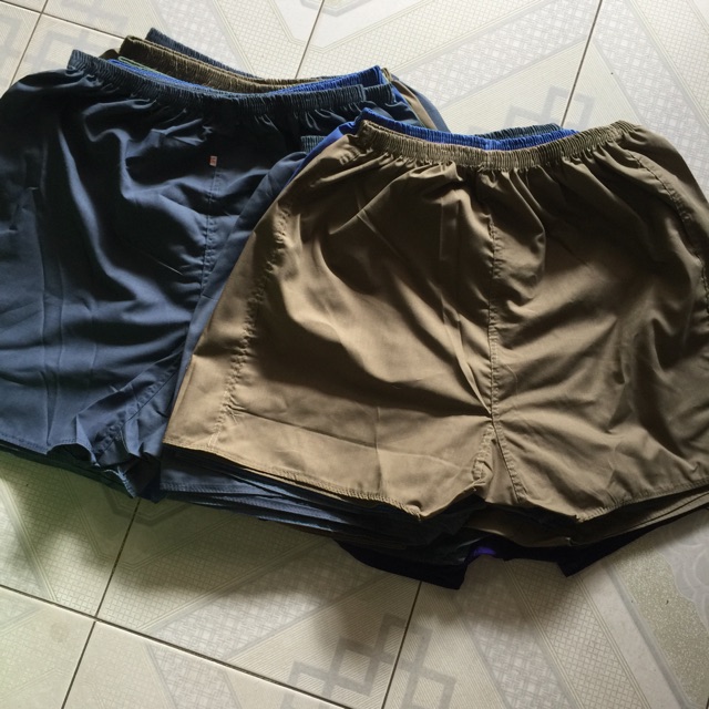 COMBO 2 QUẦN ĐÙI LƯNG THUN ĐÁY ĐẮP TAM GIÁC màu ngẫu nhiên