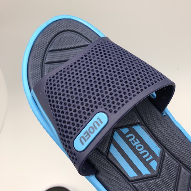 Dép Quai Ngang Lỗ Lưới Nam- Nữ Siêu Mềm Siêu Êm Siêu Nhẹ LUOEU 8012