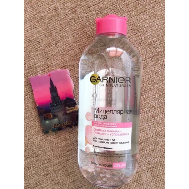 Nước tẩy trang ganier