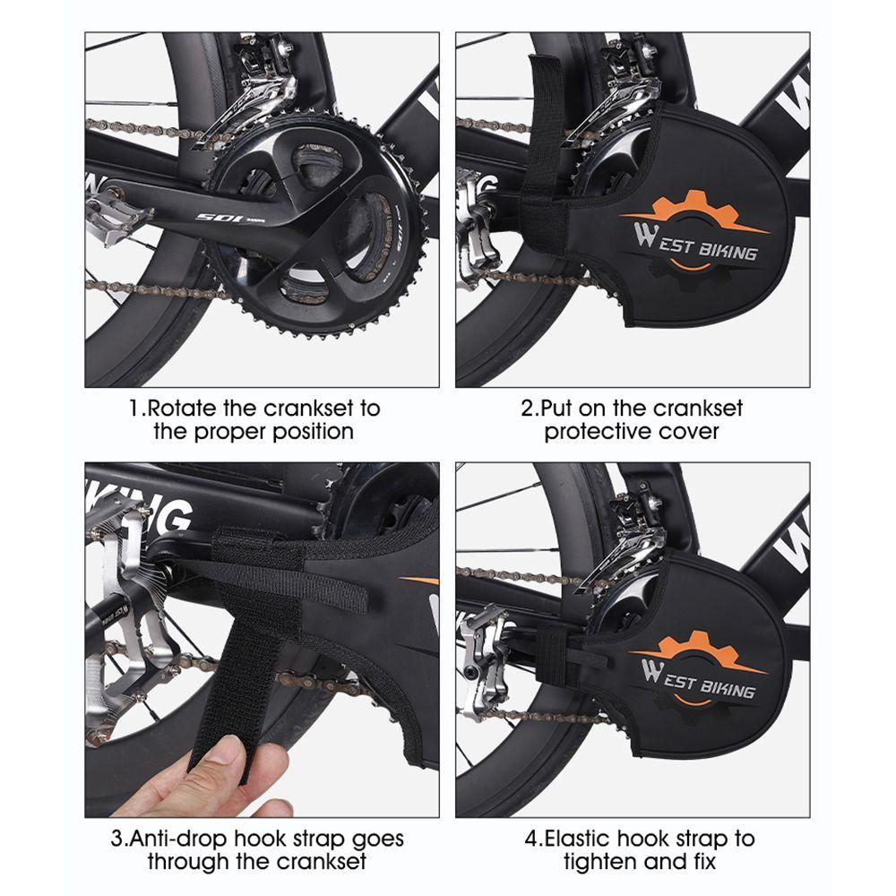 Vỏ Bọc Bảo Vệ Bánh Xích Xe Đạp Chống Nước Chống Bụi Bẩn Tiện Dụng