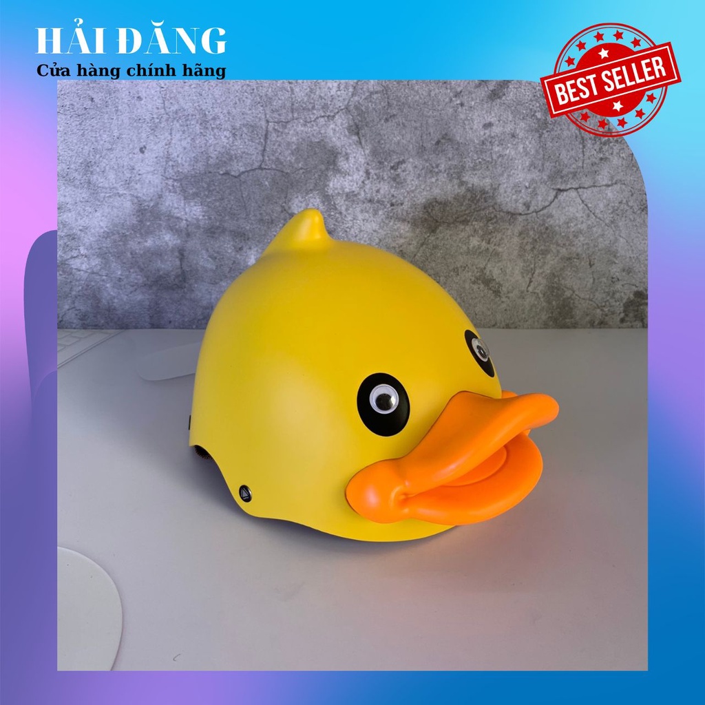 Mũ bảo hiểm Vịt 3D siêu cute đủ màu đủ size NAPOLI - Nón vịt  3D cao cấp bảo hành 12 tháng