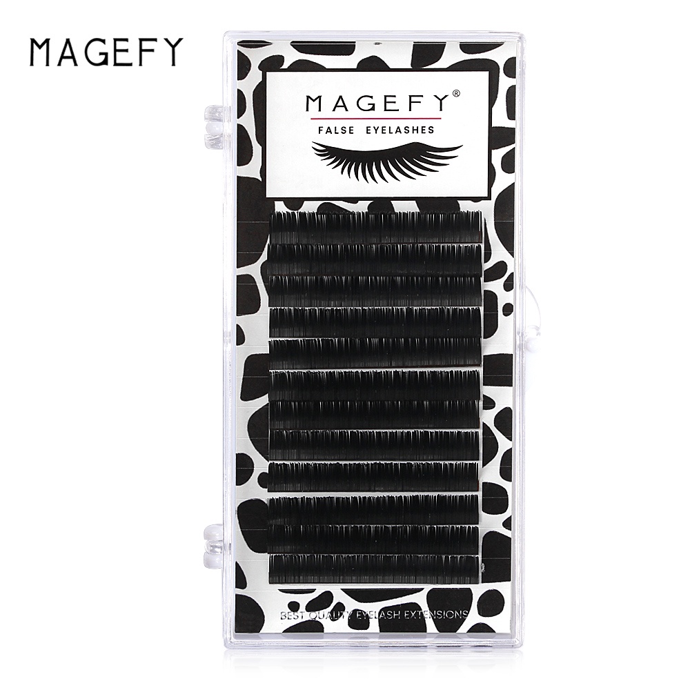 [Hàng mới về] Bộ lông mi giả dài 0.15 10mm bằng sợi tổng hợp tiện lợi