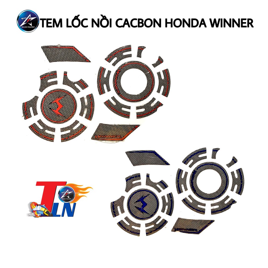 TEM CARBON DÁN LỐC NỒI CHO WINNER