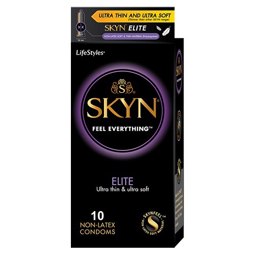 Bao cao su cực siêu mỏng LifeStyles Skyn Elite