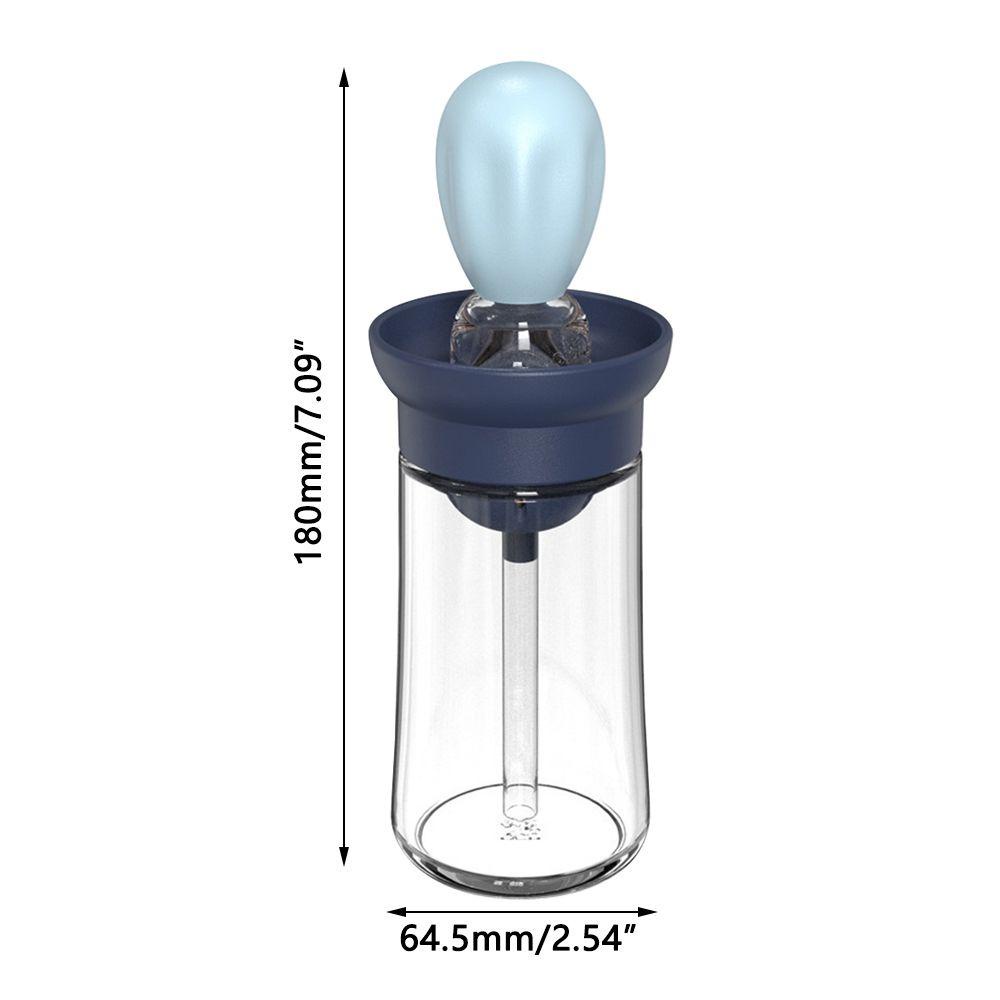 Chai Đựng Dầu Có Đầu Cọ Quét Bằng Silicone Tiện Lợi Dành Cho Nướng Thịt Bbq