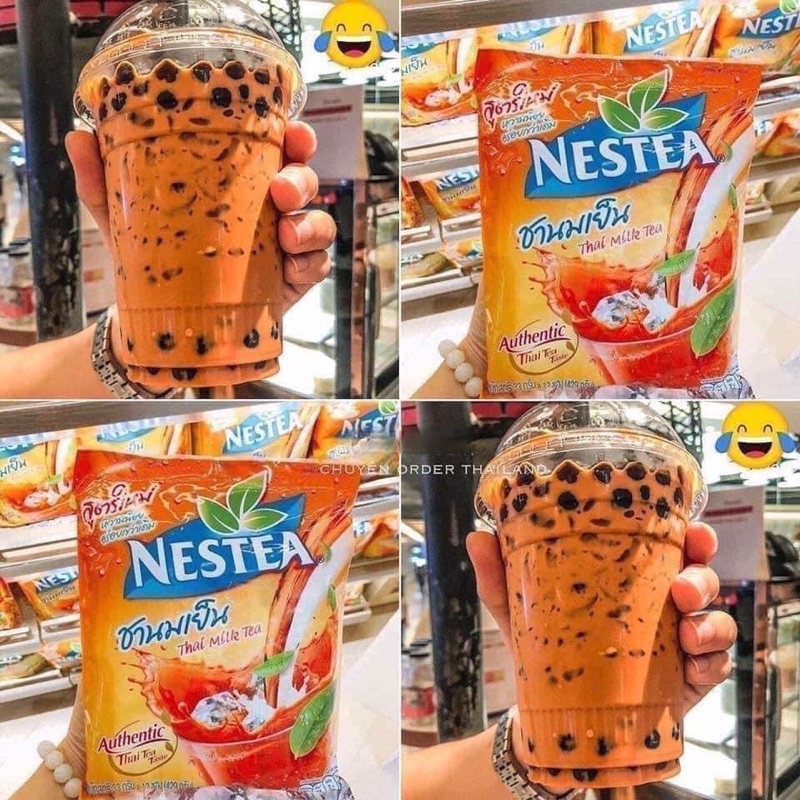 Sét 13 Gói Trà Sữa Nestea Thái Lan