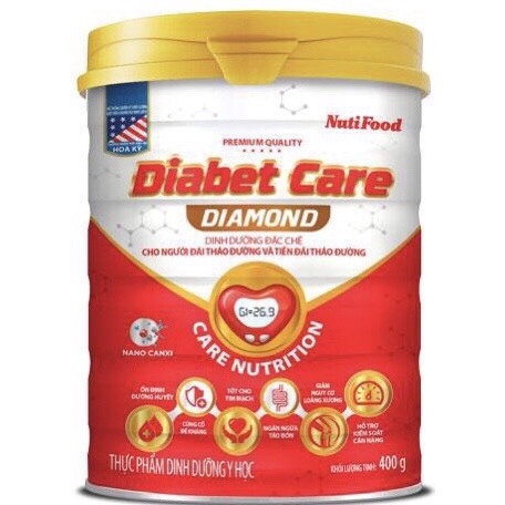 Sữa bột NutiFood – Diabet Care Diamond 400g