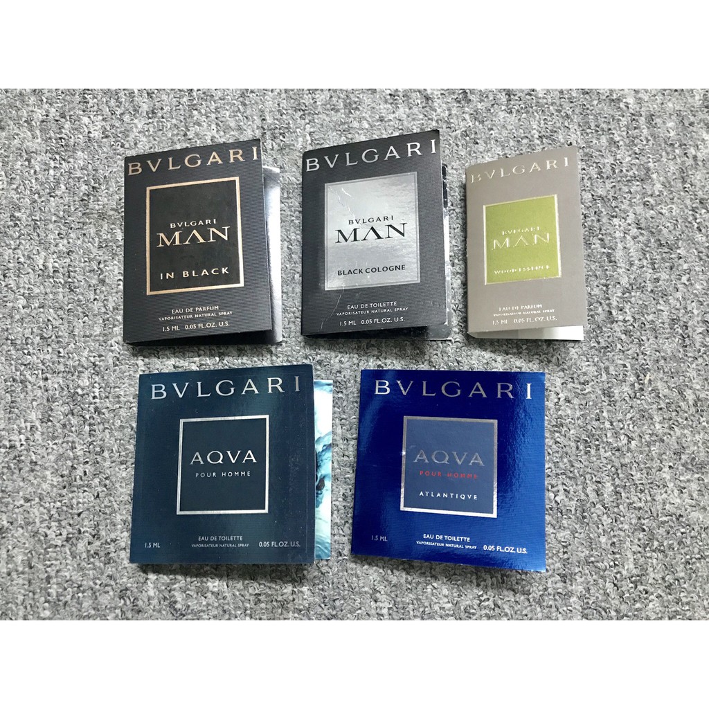 💥 Mẫu thử nước hoa nam BVLGARI